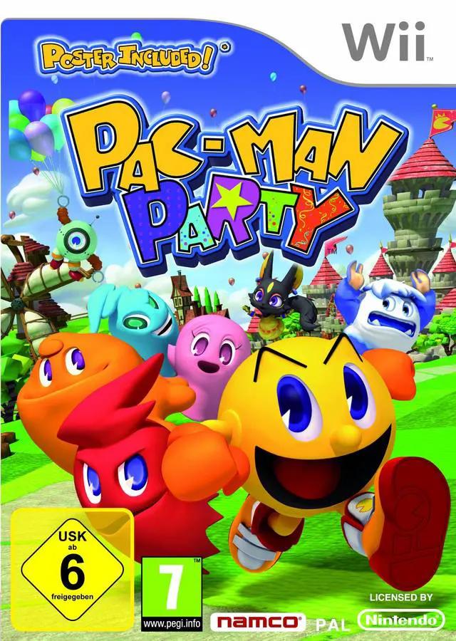 Game | Nintendo Wii | Pac-Man Party Physical Video Games Game Nintendo
