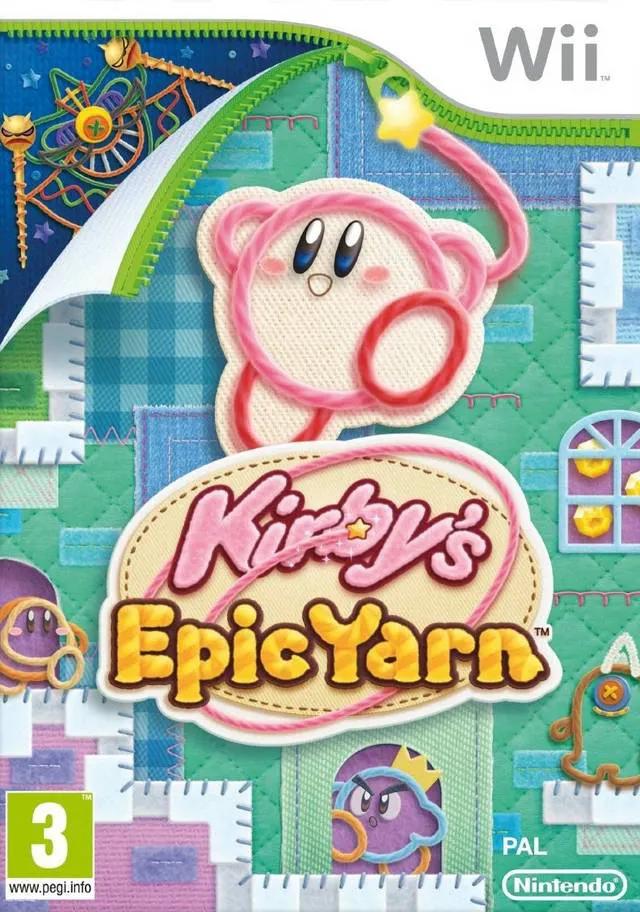 Game | Nintendo Wii | Kirby's Epic Yarn Physical Video Games Game Nintendo