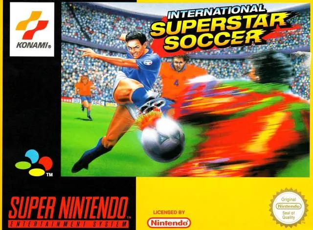 Game | Super Nintendo SNES | International Superstar Soccer Physical Video Games Game Nintendo
