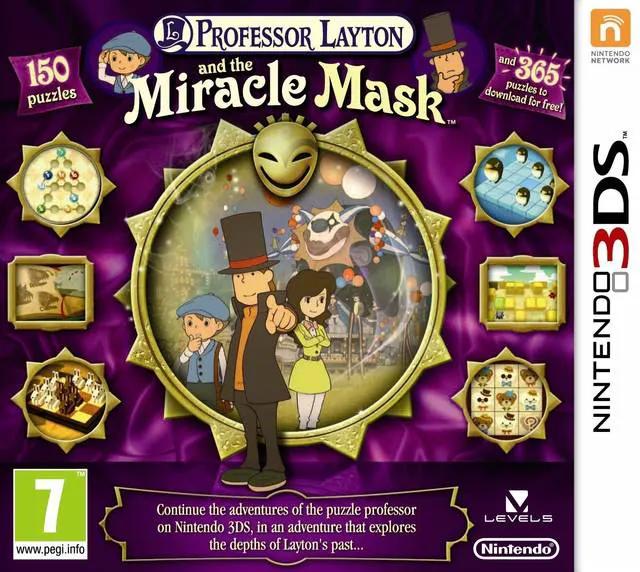 Game | Nintendo 3DS | Professor Layton And The Miracle Mask Physical Video Games Game Nintendo