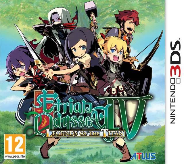 Game | Nintendo 3DS | Etrian Odyssey IV: Legends Of The Titan Physical Video Games Game Nintendo