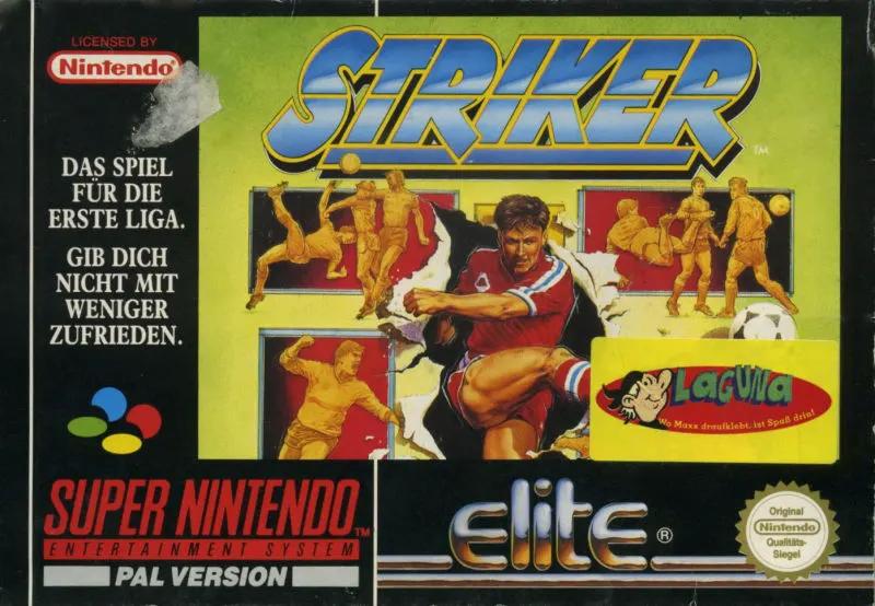 Game | Super Nintendo SNES | Striker Physical Video Games Game Nintendo