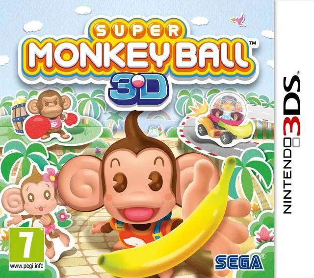 Game | Nintendo 3DS | Super Monkey Ball 3D Physical Video Games Game Nintendo