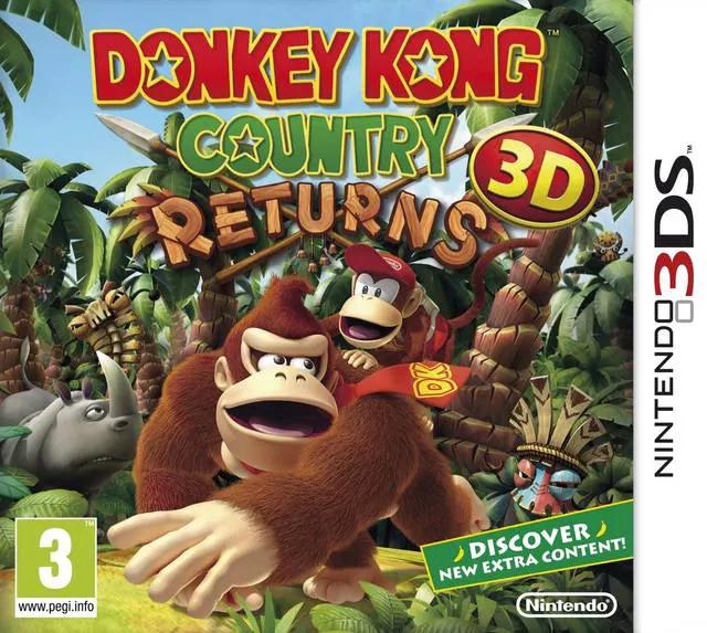 Game | Nintendo 3DS | Donkey Kong Country Returns 3D Physical Video Games Game Nintendo