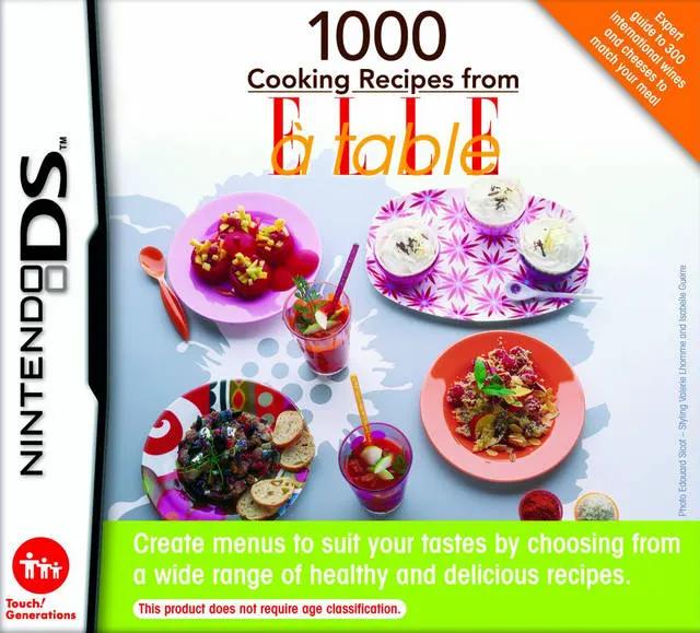 Game | Nintendo DS | 1000 Cooking Recipes From Elle Physical Video Games Game Nintendo