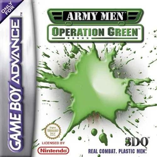 Game | Nintendo Game Boy Advance GBA | Army Men: Operation Green Physical Video Games Game Nintendo