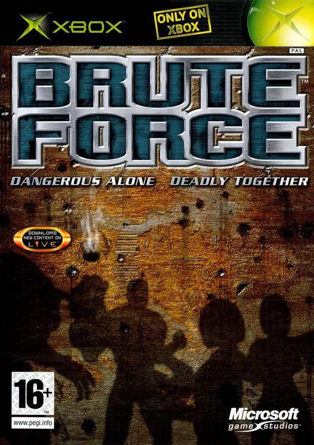 Game | Xbox | Brute Force Physical Video Games Game Microsoft