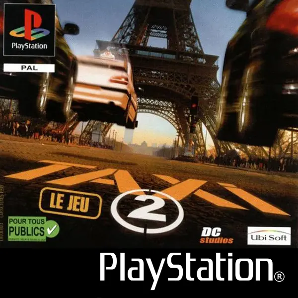 Game | Sony PlayStation PS1 | Taxi 2 Le Jeu Physical Video Games Game Sony