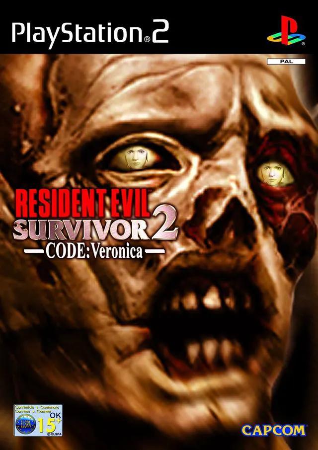 Game | Sony PlayStation PS2 | Resident Evil Survivor 2: Code Veronica Physical Video Games Game Sony