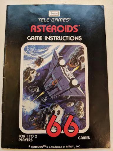 Game | Atari 2600 | Asteroids (Tele Games) Physical Video Games Game Atari