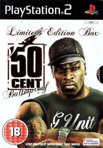 Game | Sony PlayStation PS2 | 50 Cent Bulletproof (Limited Edition) Physical Video Games Game Sony