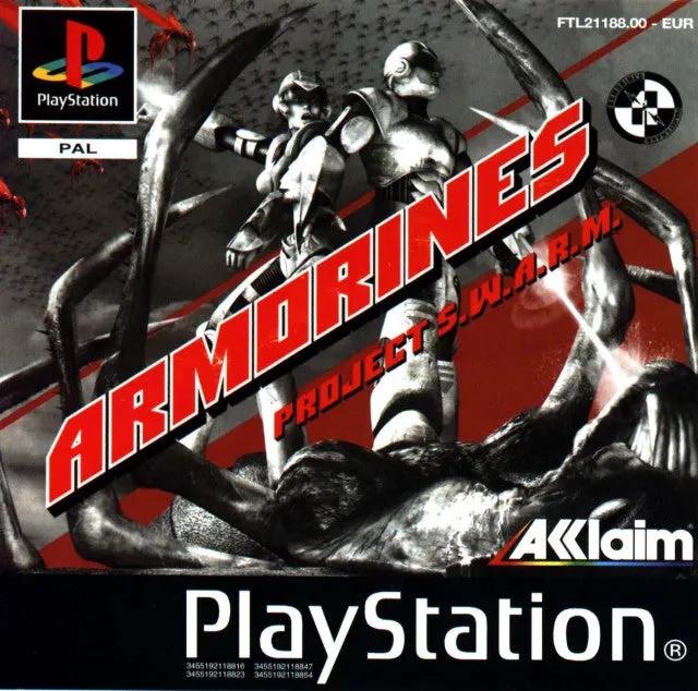 Game | Sony PlayStation PS1 | Armorines Project SWARM Physical Video Games Game Sony
