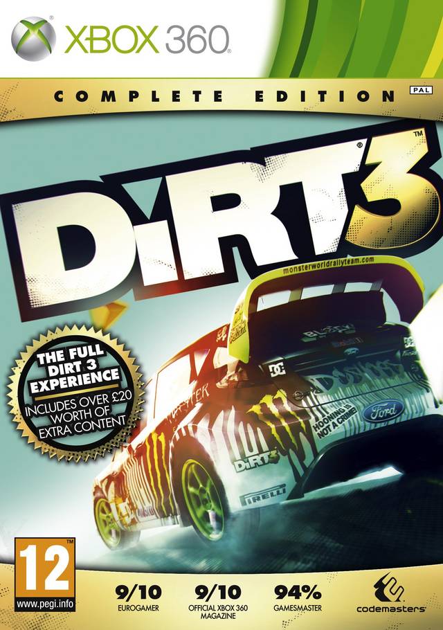 Game | Xbox 360 | Dirt 3 (Complete Edition)