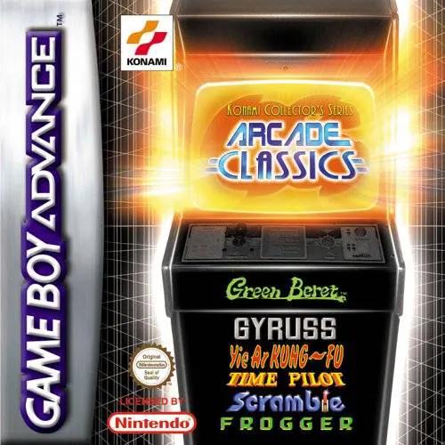 Game | Nintendo Game Boy Advance GBA | Konami Collector's Series: Arcade Classics Physical Video Games Game Nintendo