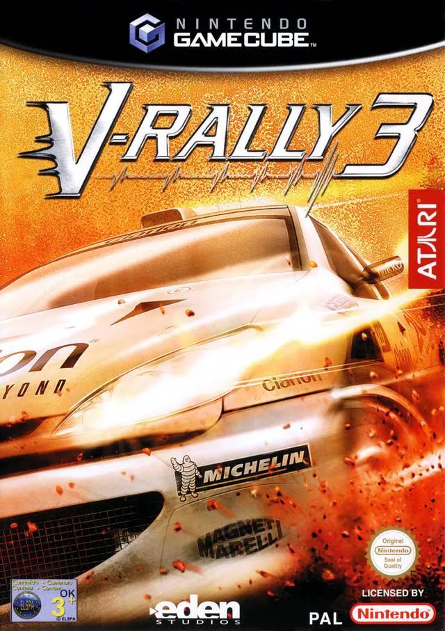 Game | Nintendo GameCube | V-Rally 3 Physical Video Games Game Nintendo