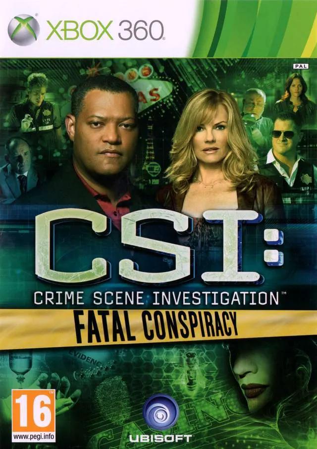 Game | Xbox 360 | CSI: Fatal Conspiracy Physical Video Games Game Microsoft