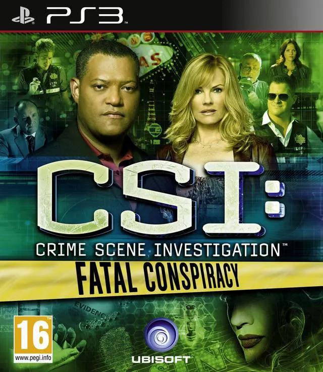 Game | Sony PlayStation PS3 | CSI: Fatal Conspiracy Physical Video Games Game Sony