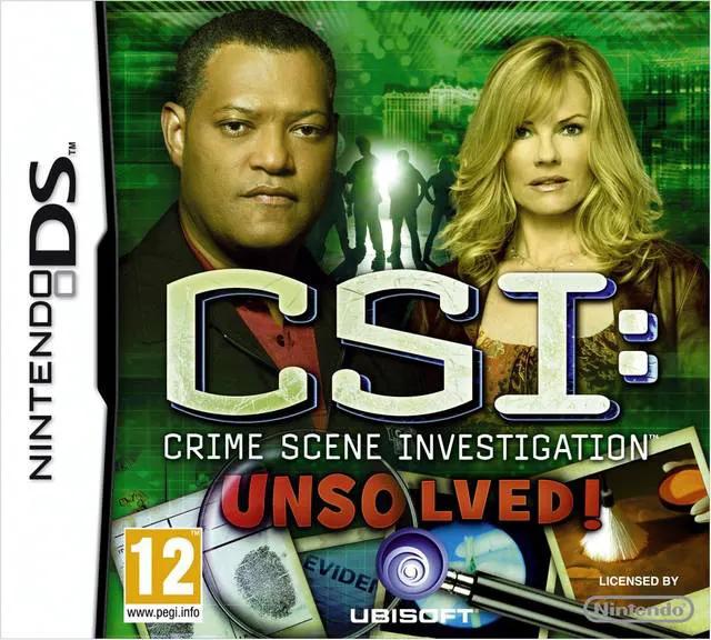 Game | Nintendo DS | CSI: Crime Scene Investigation Unsolved Physical Video Games Game Nintendo