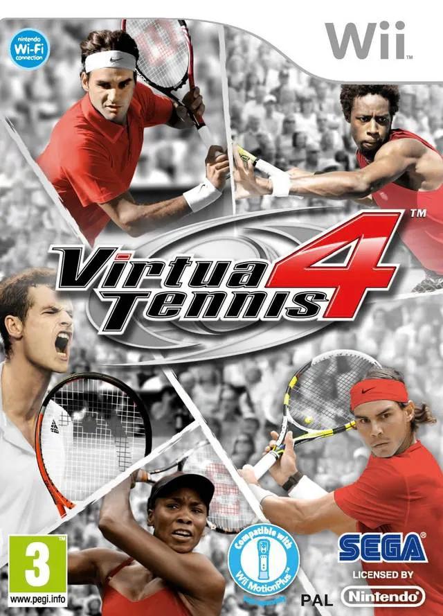 Game | Nintendo Wii | Virtua Tennis 4 Physical Video Games Game Nintendo