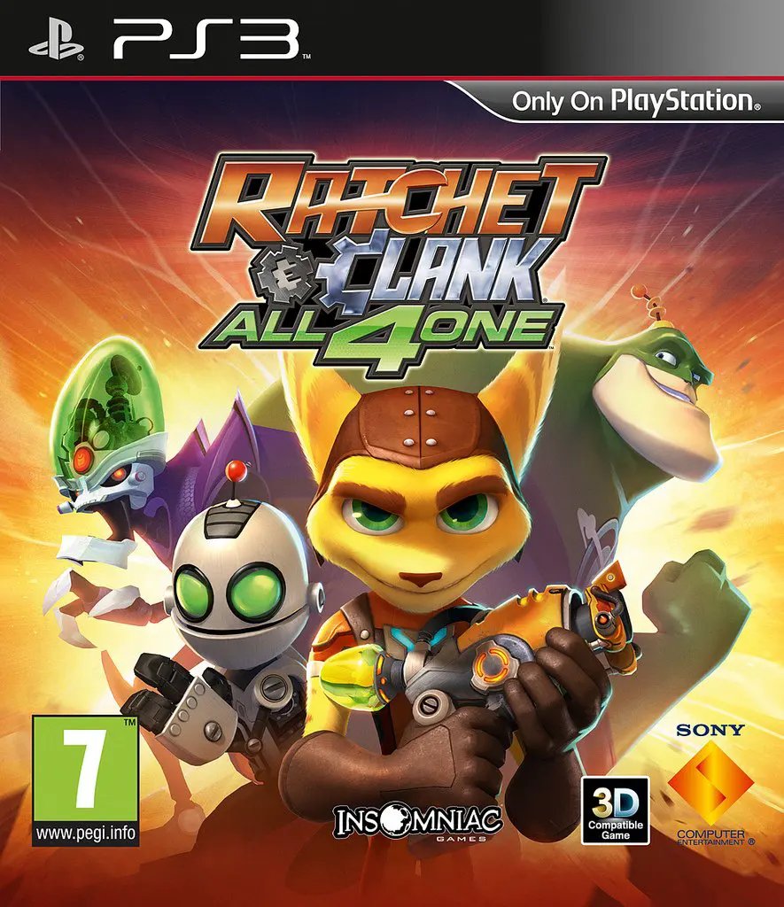 Game | Sony PlayStation PS3 | Ratchet & Clank: All 4 One Physical Video Games Game Sony