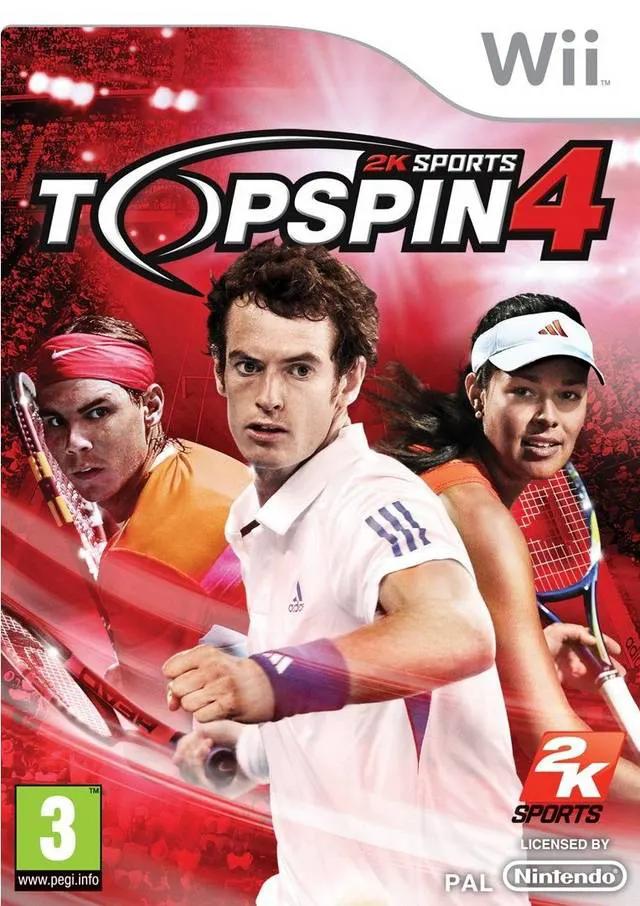 Game | Nintendo Wii | Top Spin 4 Physical Video Games Game Nintendo