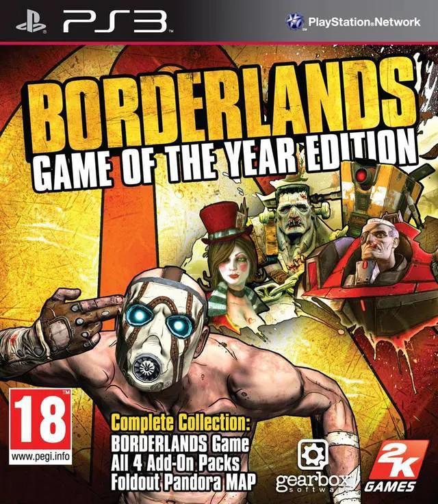 Game | Sony PlayStation PS3 | Borderlands (Game of the Year Edition) Physical Video Games Game Sony