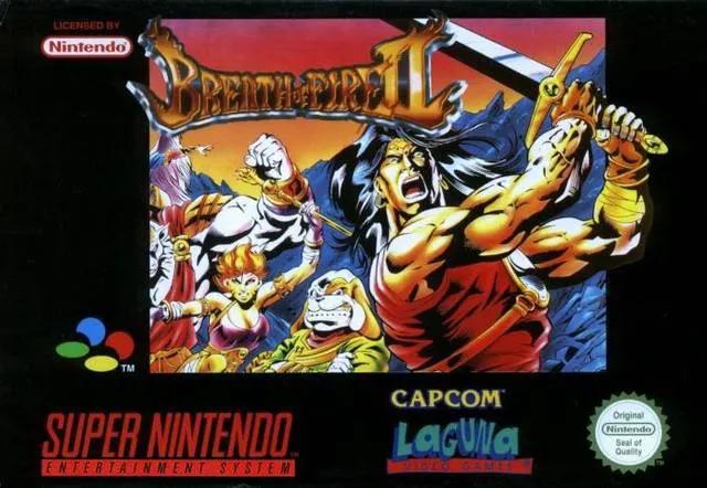 Game | Super Nintendo SNES | Breath Of Fire II Physical Video Games Game Nintendo