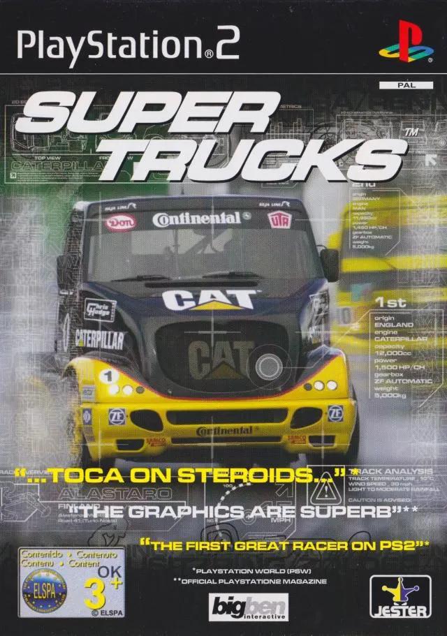 Game | Sony PlayStation PS2 | Super Trucks Physical Video Games Game Sony