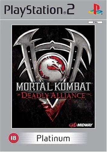 Game | Sony PlayStation PS2 | Mortal Kombat Deadly Alliance (Platinum) Physical Video Games Game Sony