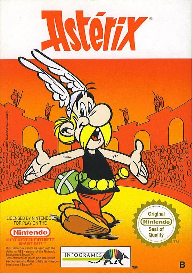 Game | Nintendo NES | Asterix Physical Video Games Game Nintendo