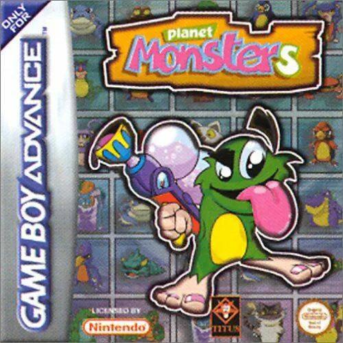 Game | Nintendo Game Boy Advance GBA | Planet Monsters Physical Video Games Game Nintendo