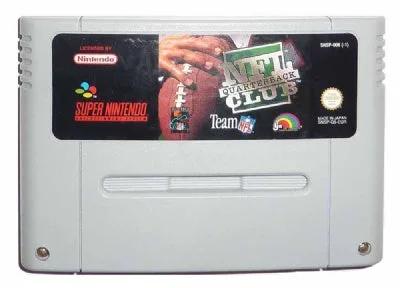 Game | Super Nintendo SNES | NFL Quarterback Club Physical Video Games Game Nintendo