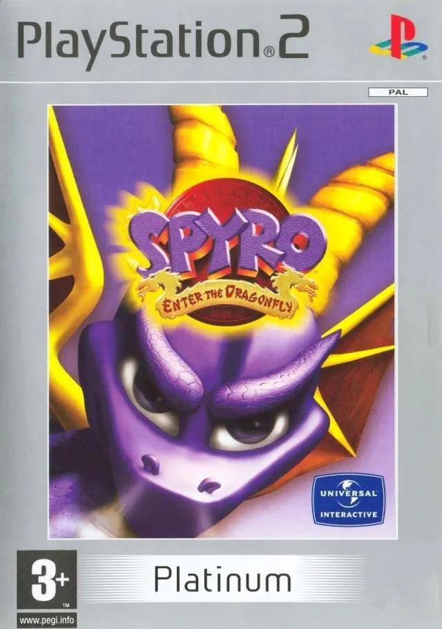 Game | Sony PlayStation PS2 | Spyro Enter The Dragonfly (Platinum) Physical Video Games Game Sony
