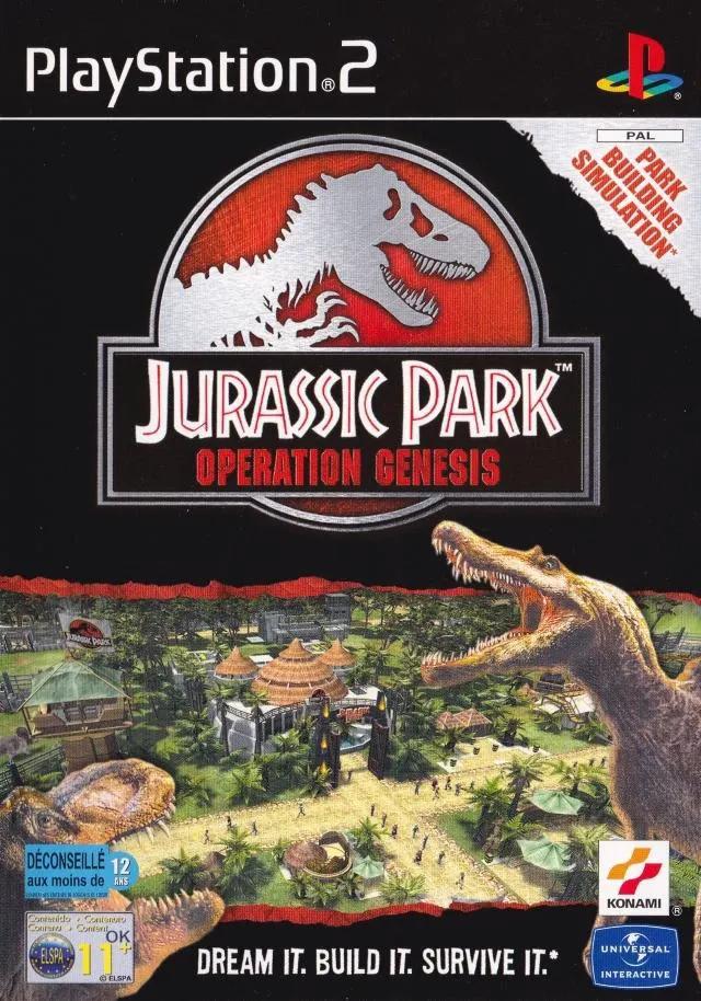 Game | Sony PlayStation PS2 | Jurassic Park Operation Genesis Physical Video Games Game Sony