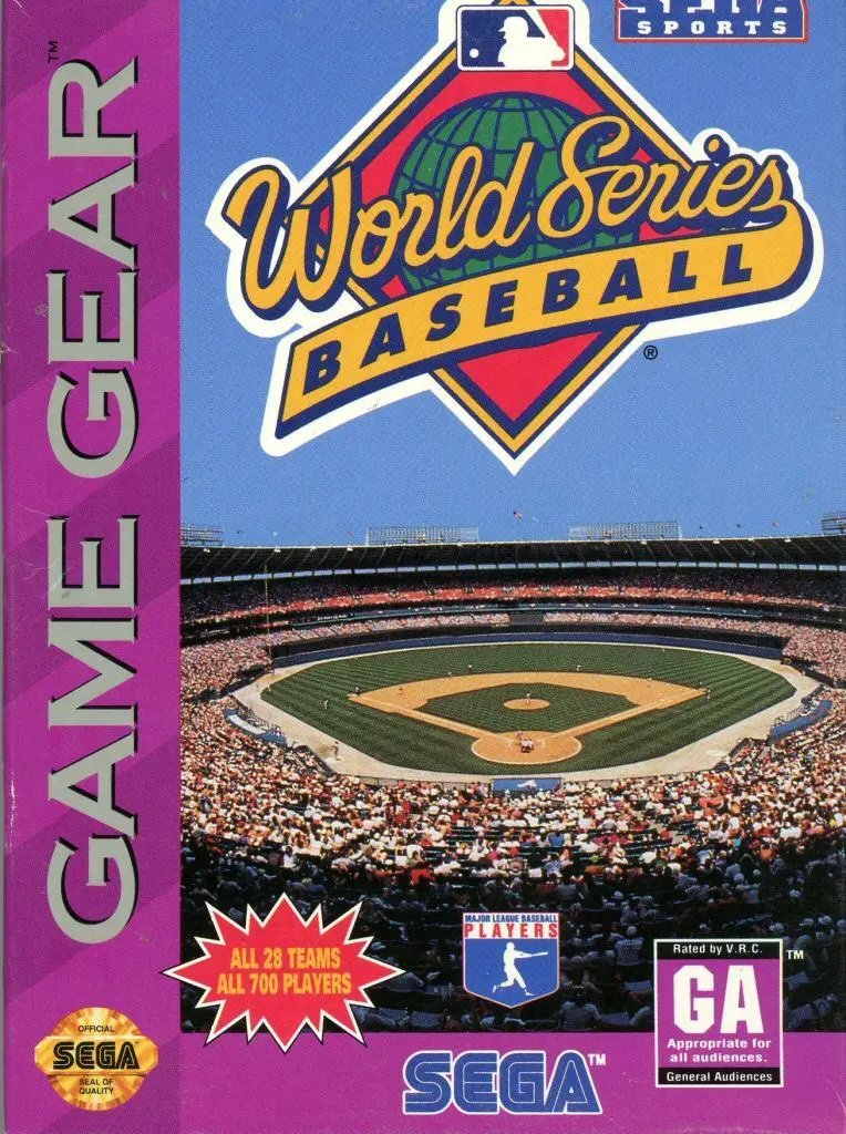 Game | Sega Game Gear | World Series Baseball Physical Video Games Game Sega