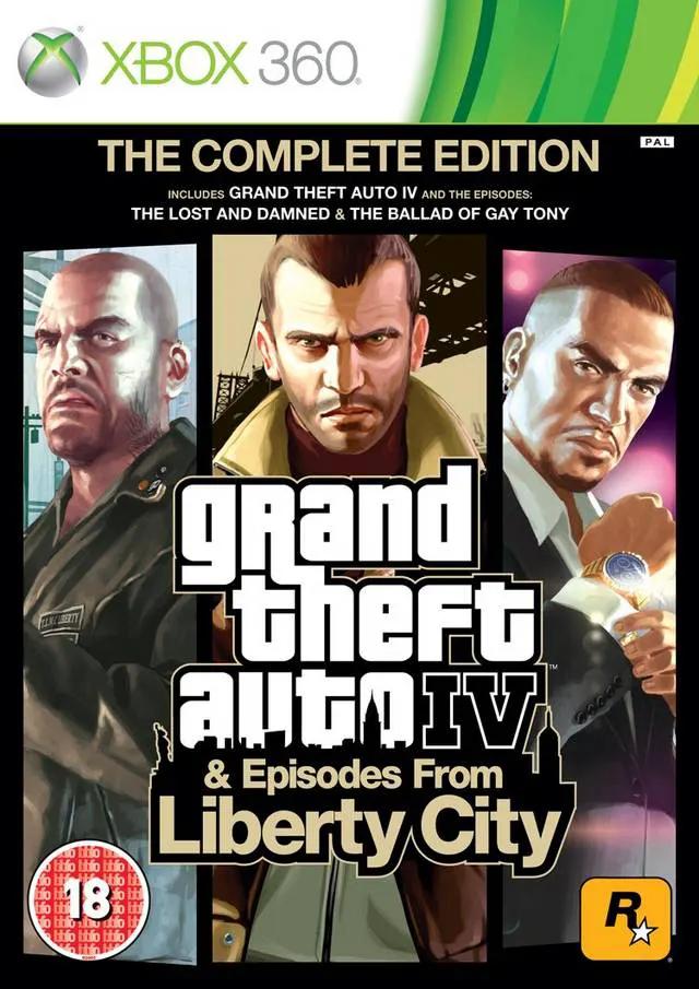 Game | Xbox 360 | Grand Theft Auto IV Complete Edition Physical Video Games Game Microsoft