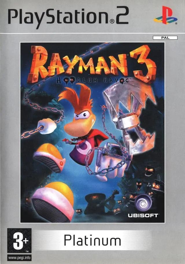 Game | Sony PlayStation PS2 | Rayman 3 Hoodlum Havoc (Platinum) Physical Video Games Game Sony