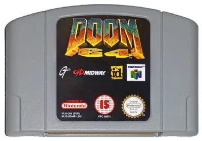 Game | Nintendo N64 | Doom 64 Physical Video Games Game Nintendo