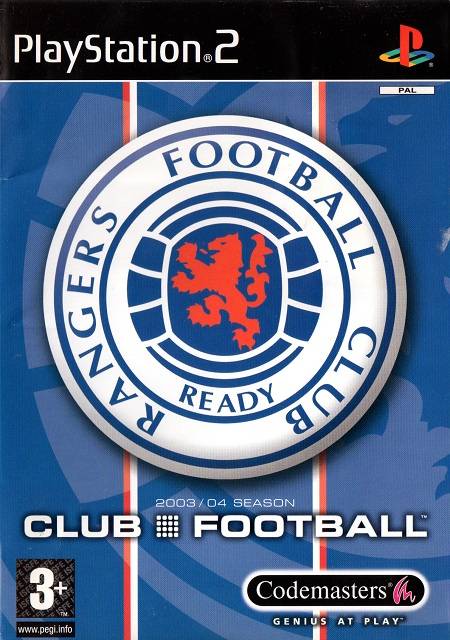 Game | Sony PlayStation PS2 | Club Football: Rangers