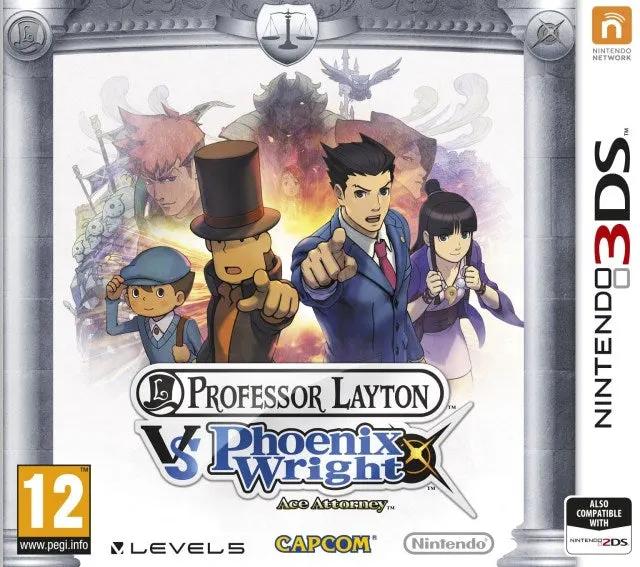 Game | Nintendo 3DS | Professor Layton Vs. Phoenix Wright: Ace Attorney Physical Video Games Game Nintendo