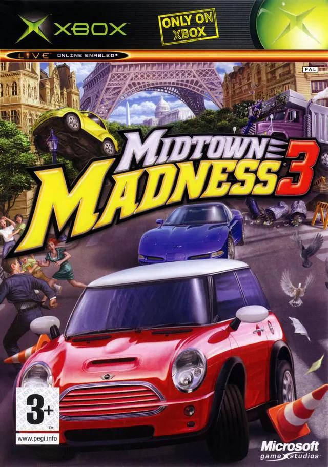 Game | Xbox | Midtown Madness 3 Physical Video Games Game Microsoft