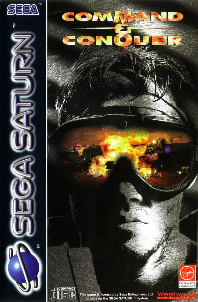 Game | Sega Saturn | Command & Conquer Physical Video Games Game Sega
