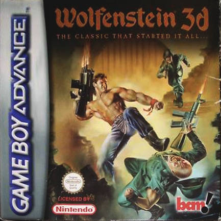 Game | Nintendo Game Boy Advance GBA | Wolfenstein 3D