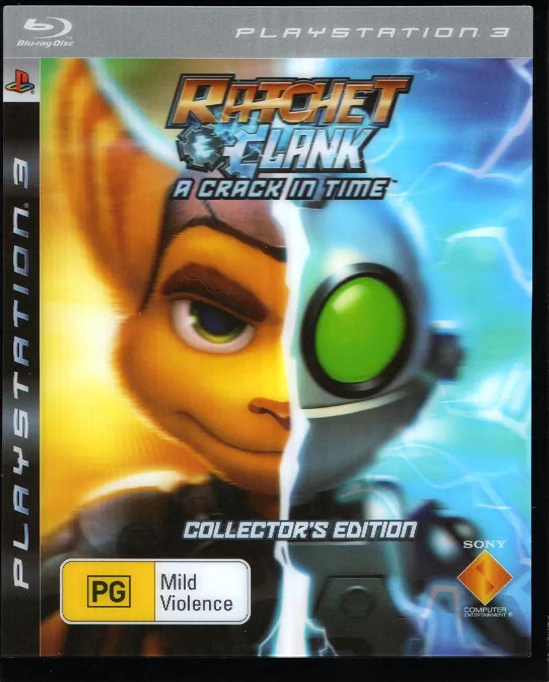 Game | Sony PlayStation PS3 | Ratchet And Clank: A Crack In Time (Collector's Edition) Physical Video Games Game Sony