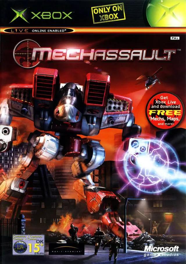 Game | Xbox | MechAssault Physical Video Games Game Microsoft
