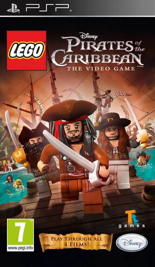 Game | Sony PSP | LEGO Pirates Of The Caribbean: The Video Game Physical Video Games Game Sony
