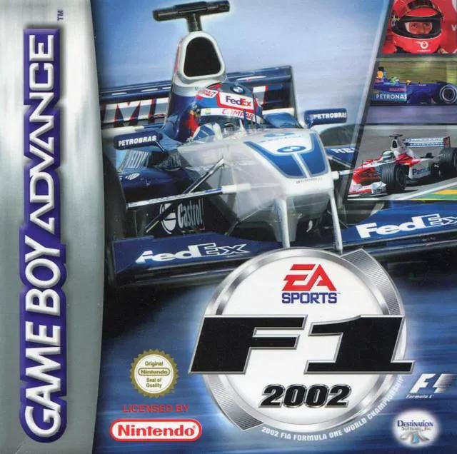 Game | Nintendo Game Boy Advance GBA | F1 2002 Physical Video Games Game Nintendo