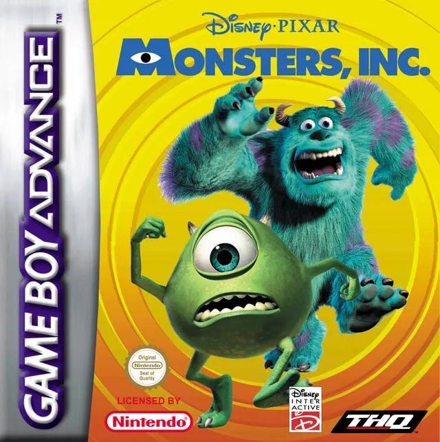 Game | Nintendo Game Boy Advance GBA | Monsters Inc Physical Video Games Game Nintendo