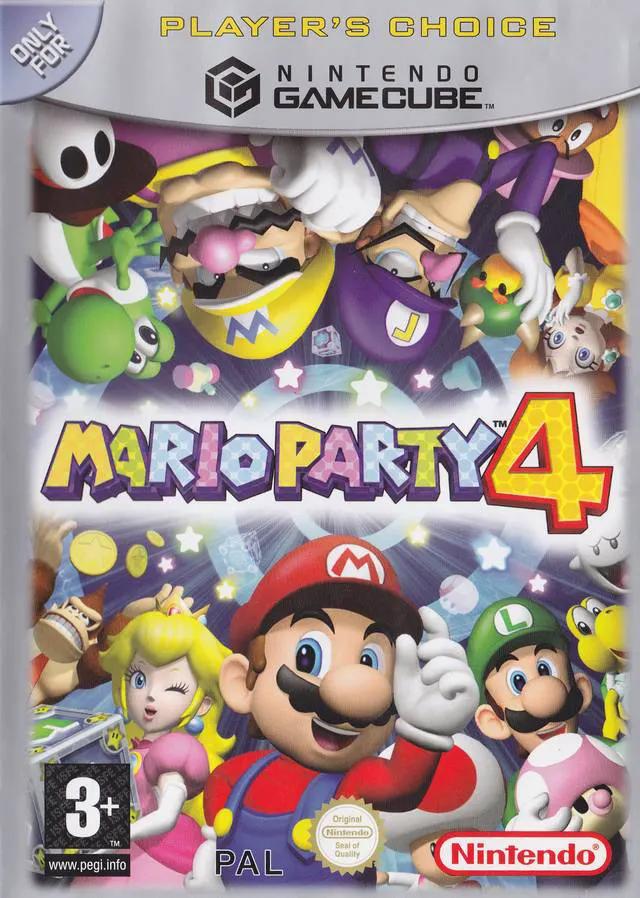 Game | Nintendo GameCube | Mario Party 4 (Player's Choice) Physical Video Games Game Nintendo