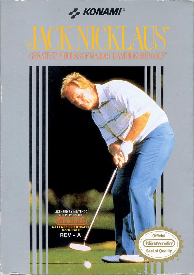 Game | Nintendo NES | Jack Nicklaus Golf Physical Video Games Game Nintendo